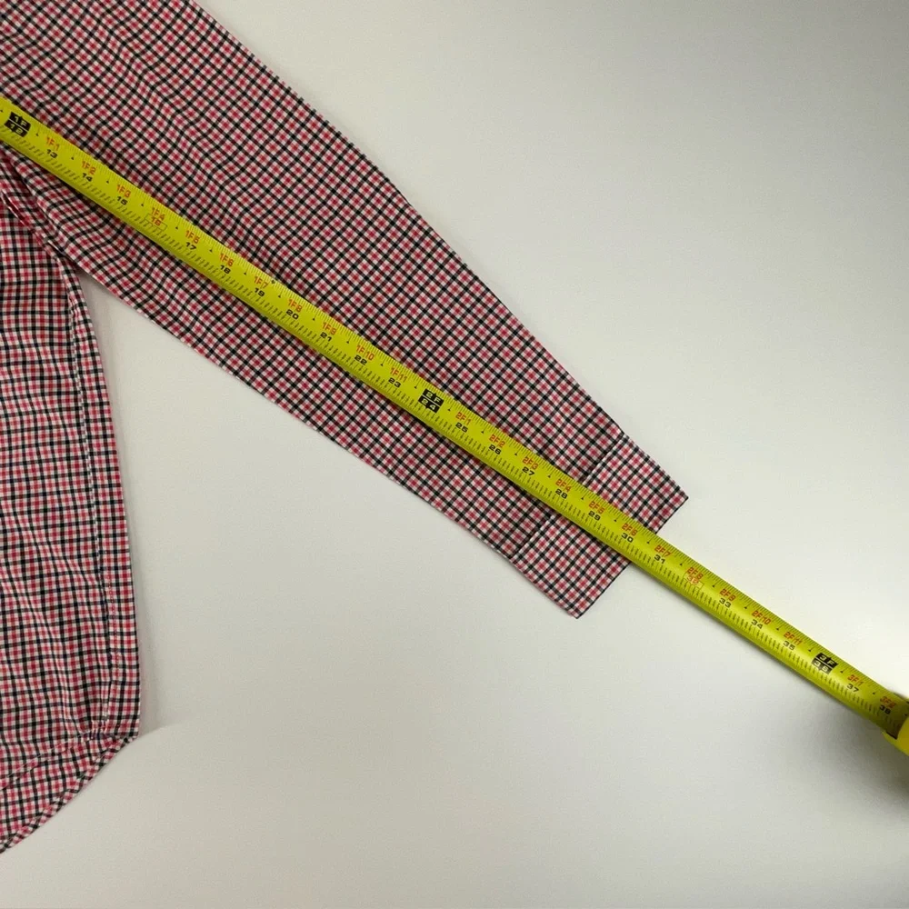 Ralph Lauren Long Sleeve Gingham Button Down‎ Casual Shirt Boys XL (18-20) NWT